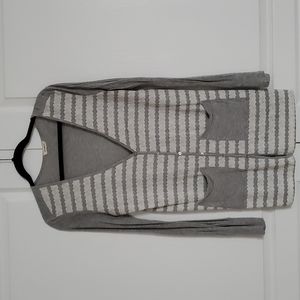 Striped Buttoned Top